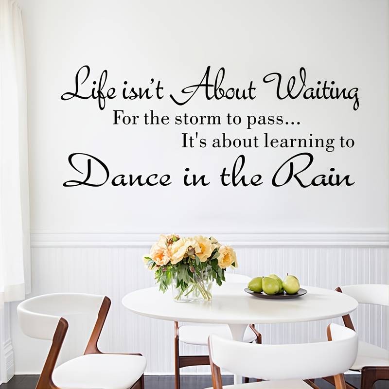 Stenska nalepka DANCE IN THE RAIN