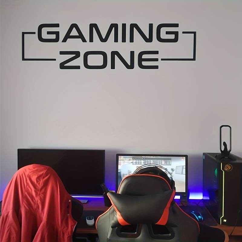 Stenska nalepka GAMING ZONE