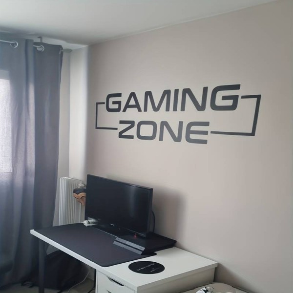 Stenska nalepka GAMING ZONE