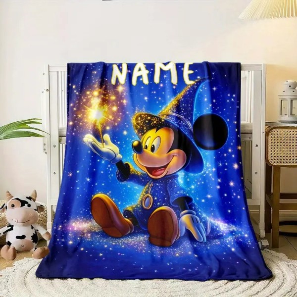 Personalizirana dekica 150x200, MICKEY MOUSE ČAROVNIK