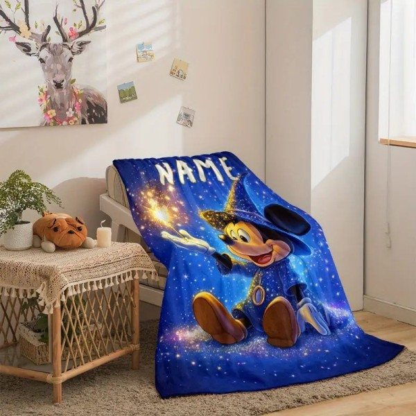 Personalizirana dekica 150x200, MICKEY MOUSE ČAROVNIK