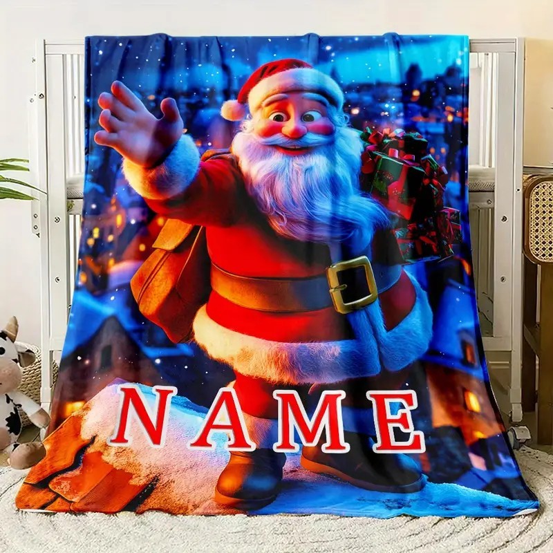 Personalizirana dekica 150x200, VESELI BOŽIČEK 