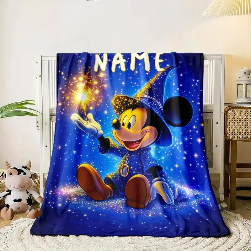 Personalizirana dekica 150x200, MICKEY MOUSE ČAROVNIK